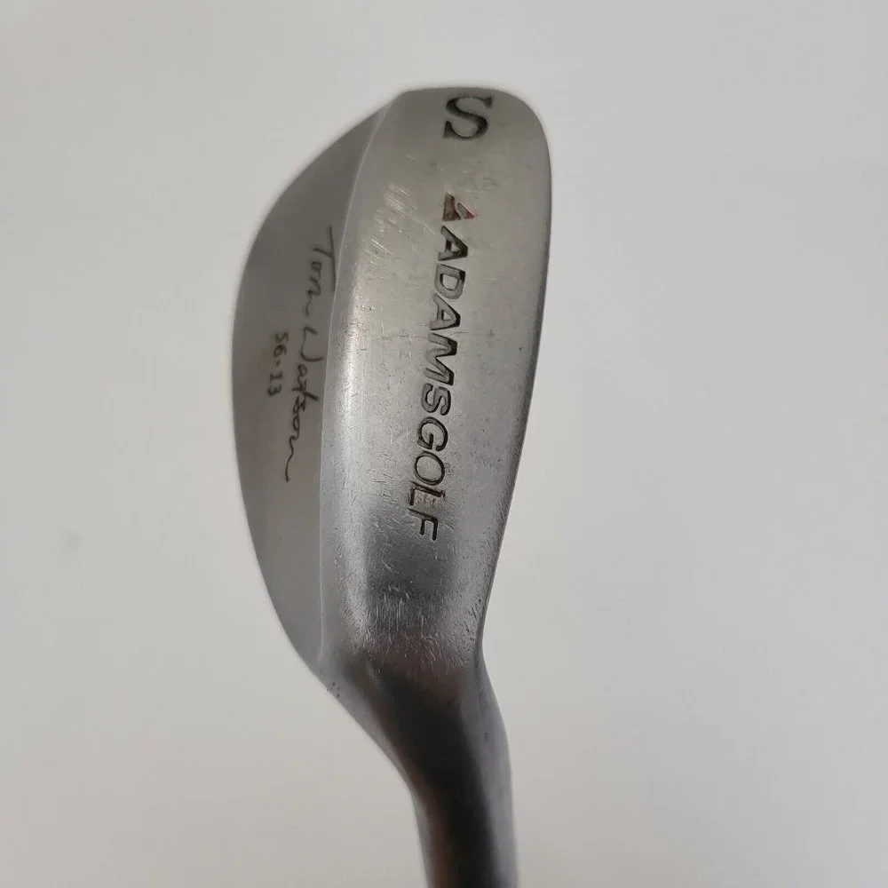 Adams Golf Tom Watson 56/13 Sand Wedge Right Handed Steel Shaft 36.5" w New Grip - Picture 2 of 10